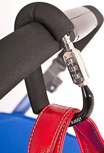 My Buggy Buddy 2-in-1 Stroller Lock & Clip – Combination Lock, Black