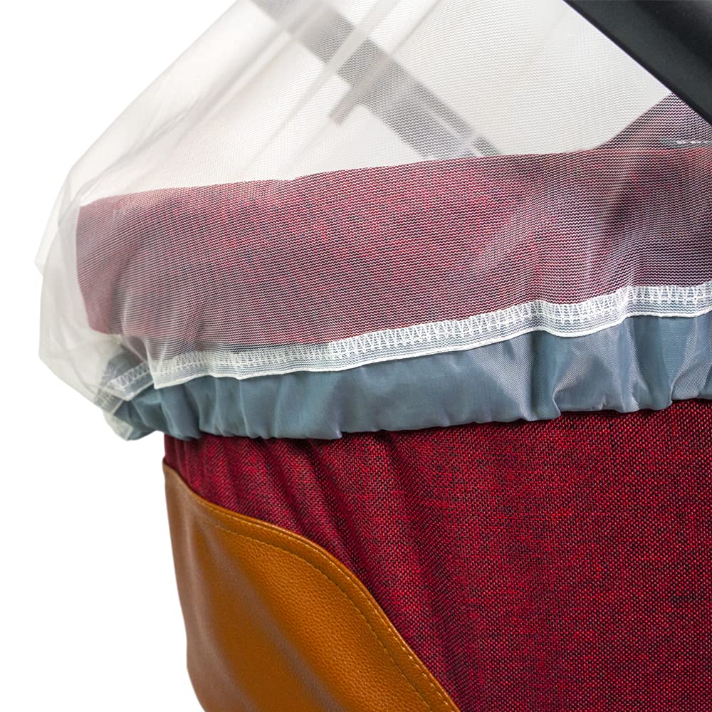 LEMESO Mosquito Net for Strollers & Cribs – Universal, White
