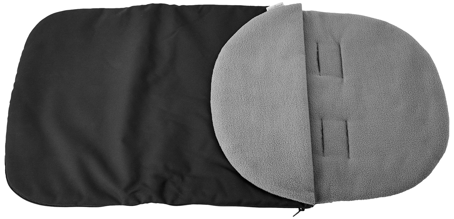 Universal FIT Footmuff “Cosy Toes” for Buggy & Stroller, Gray