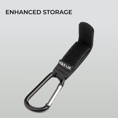 H&S 2-Pack Stroller Clips & Hooks – For Buggy & Stroller, Universal