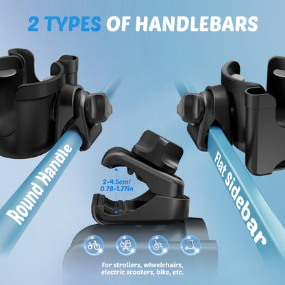 Guiseapue Stroller Cup & Phone Holder – Universal, Portable