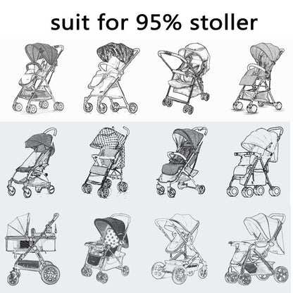 Universal Mosquito Net for Strollers, Buggies & Cribs – Insect Protection