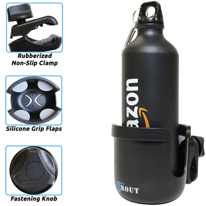 W4W Universal Stroller Cup Holder – Adjustable, For Bottles & Cups