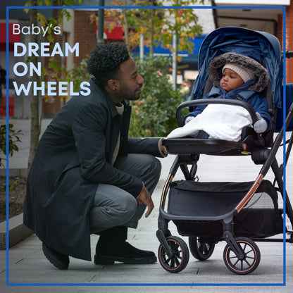 Lejoux+ Baby Pushchair (Blue)