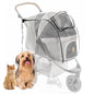 Rain Cover for Dog Stroller – Medium & Large, Window & Ventilation