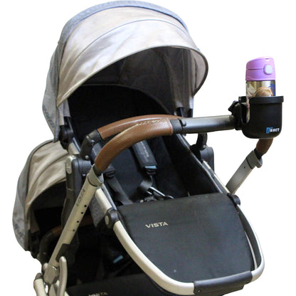 W4W Universal Stroller Cup Holder – Adjustable, For Bottles & Cups