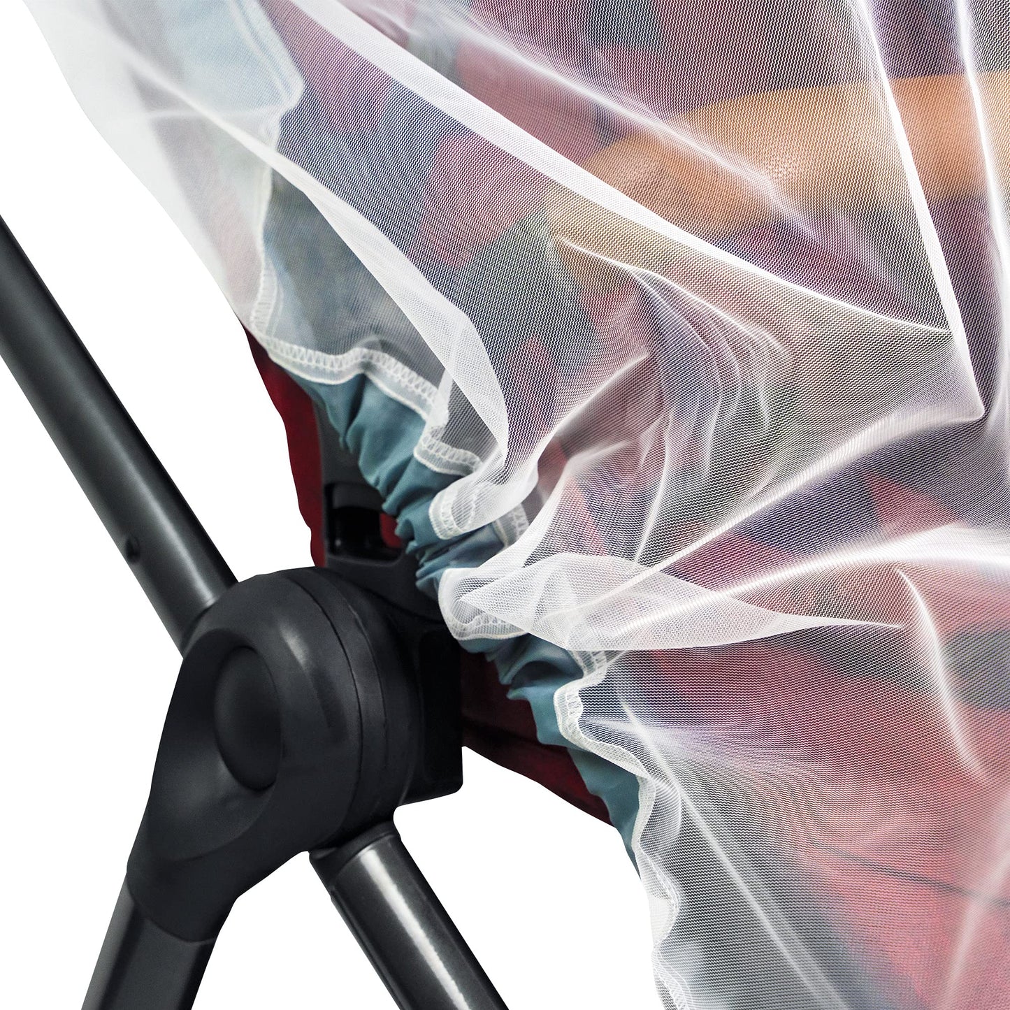 LEMESO Mosquito Net for Strollers & Cribs – Universal, White